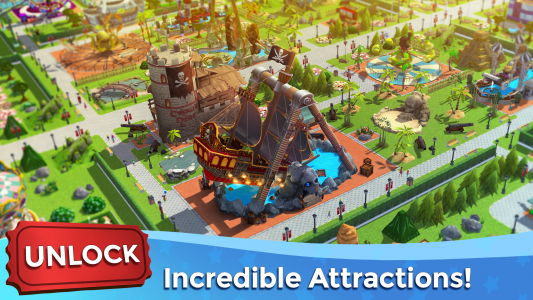 اسکرین شات بازی RollerCoaster Tycoon Touch 3