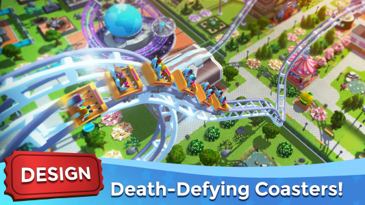 اسکرین شات بازی RollerCoaster Tycoon Touch 2