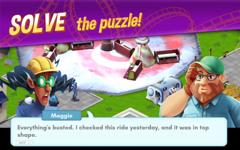 اسکرین شات بازی RollerCoaster Tycoon® Puzzle 5