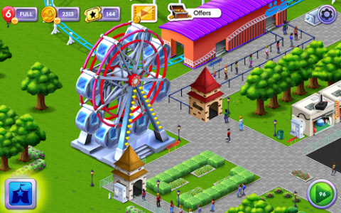 اسکرین شات بازی RollerCoaster Tycoon® Puzzle 6