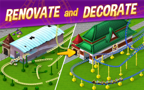 اسکرین شات بازی RollerCoaster Tycoon® Puzzle 1