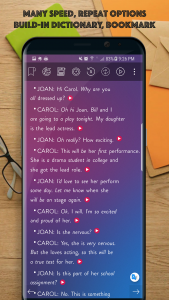 اسکرین شات 4 برنامه English Conversation Pro