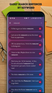 اسکرین شات 5 برنامه English Conversation Pro