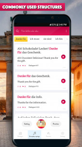 اسکرین شات 6 برنامه German Conversation
