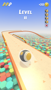اسکرین شات بازی Action Balls: Gyrosphere Race 1