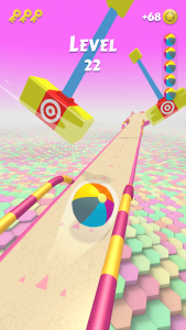 اسکرین شات بازی Action Balls: Gyrosphere Race 3