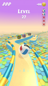 اسکرین شات بازی Action Balls: Gyrosphere Race 2