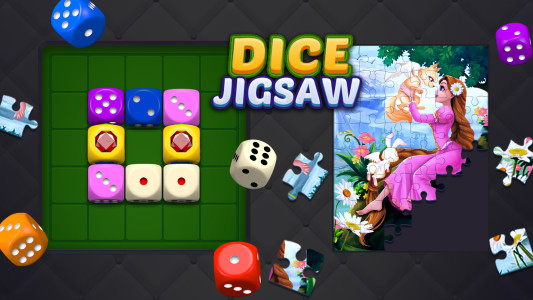 اسکرین شات 5 بازی Dice Jigsaw Puzzle