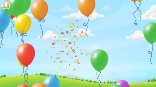 اسکرین شات بازی Balloon Pop Games for Babies 1