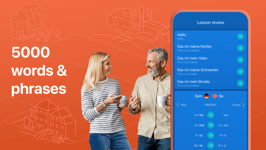 اسکرین شات 6 برنامه Learn German - Speak German