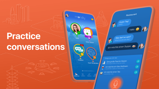 اسکرین شات 2 برنامه Learn German - Speak German