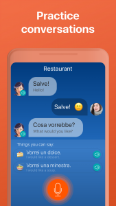 اسکرین شات برنامه Learn Italian - Speak Italian 4