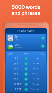 اسکرین شات 6 برنامه Learn Hindi. Speak Hindi