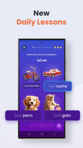 اسکرین شات 3 برنامه Mondly: Learn 41 Languages