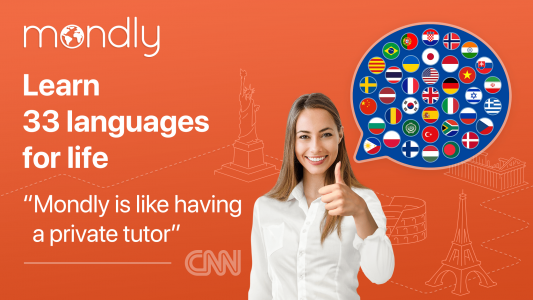 اسکرین شات برنامه Learn 33 Languages - Mondly 1