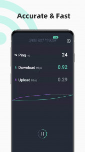 اسکرین شات برنامه Wifi Speed Test Master lite 2