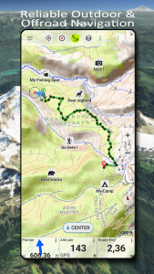 اسکرین شات 1 برنامه US Topo Maps