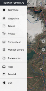 اسکرین شات 5 برنامه Norway Topo Maps
