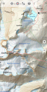 اسکرین شات 1 برنامه Norway Topo Maps