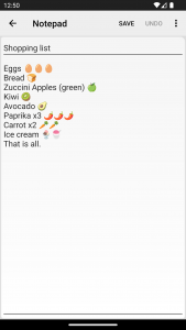 اسکرین شات 5 برنامه Notepad - simple notes