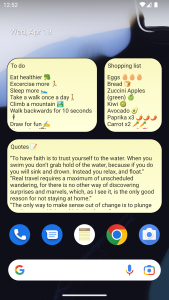 اسکرین شات 7 برنامه Notepad - simple notes