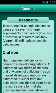 اسکرین شات برنامه Diseases Dictionary Medical 6