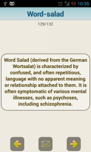اسکرین شات برنامه Medical Psychiatric Dictionary 2