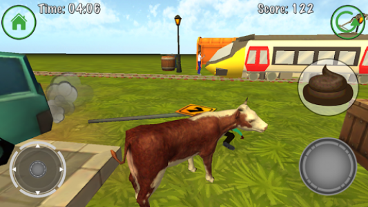 اسکرین شات بازی Atomic Cow Simulator 3D 3