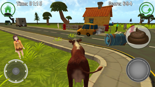 اسکرین شات بازی Atomic Cow Simulator 3D 4