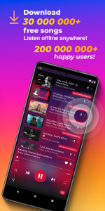 اسکرین شات برنامه MP3 Downloader - Music Player 2