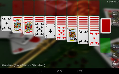اسکرین شات 6 بازی 21 Solitaire Games