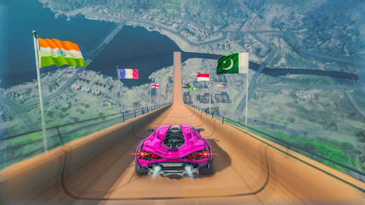 اسکرین شات بازی Car Stunt 3d Crazy Car Racing 2