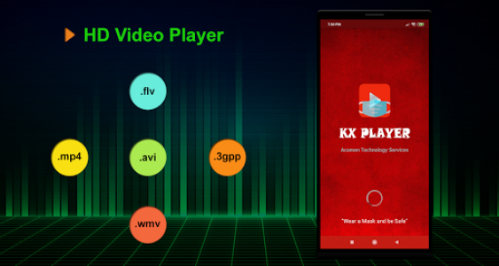 اسکرین شات برنامه KX Player - Full HD Video Player 2