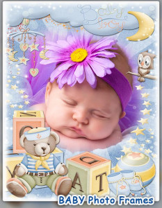 اسکرین شات برنامه Baby Picture Frames 6