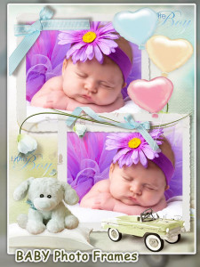 اسکرین شات برنامه Baby Picture Frames 4