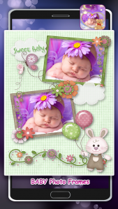اسکرین شات 4 برنامه Baby Picture Frames