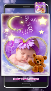 اسکرین شات 2 برنامه Baby Picture Frames