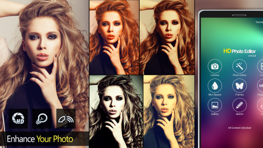 اسکرین شات 3 برنامه HD Photo Editor