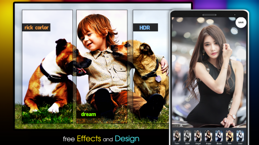 اسکرین شات برنامه HD Photo Editor 4