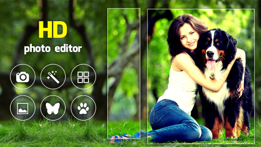 اسکرین شات برنامه HD Photo Editor 6