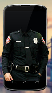 اسکرین شات 3 برنامه Police Suit Camera