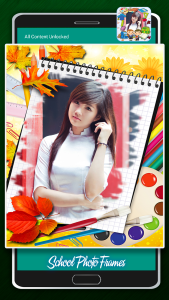 اسکرین شات 3 برنامه School Picture Frames