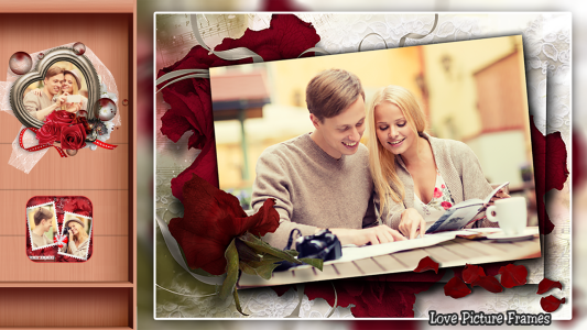 اسکرین شات 3 برنامه Love Photo Frames