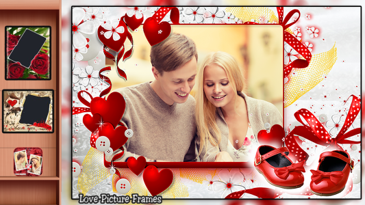 اسکرین شات 6 برنامه Love Photo Frames