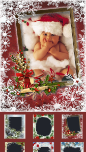 اسکرین شات 3 برنامه Xmas Picture Frames