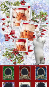 اسکرین شات 4 برنامه Xmas Picture Frames