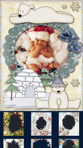 اسکرین شات 6 برنامه Xmas Picture Frames