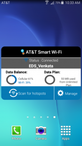 اسکرین شات برنامه AT&T Smart Wi-Fi 8