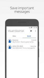 اسکرین شات برنامه AT&T Visual Voicemail 3