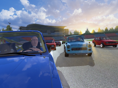 اسکرین شات بازی Iron Curtain Racing - car racing game 8